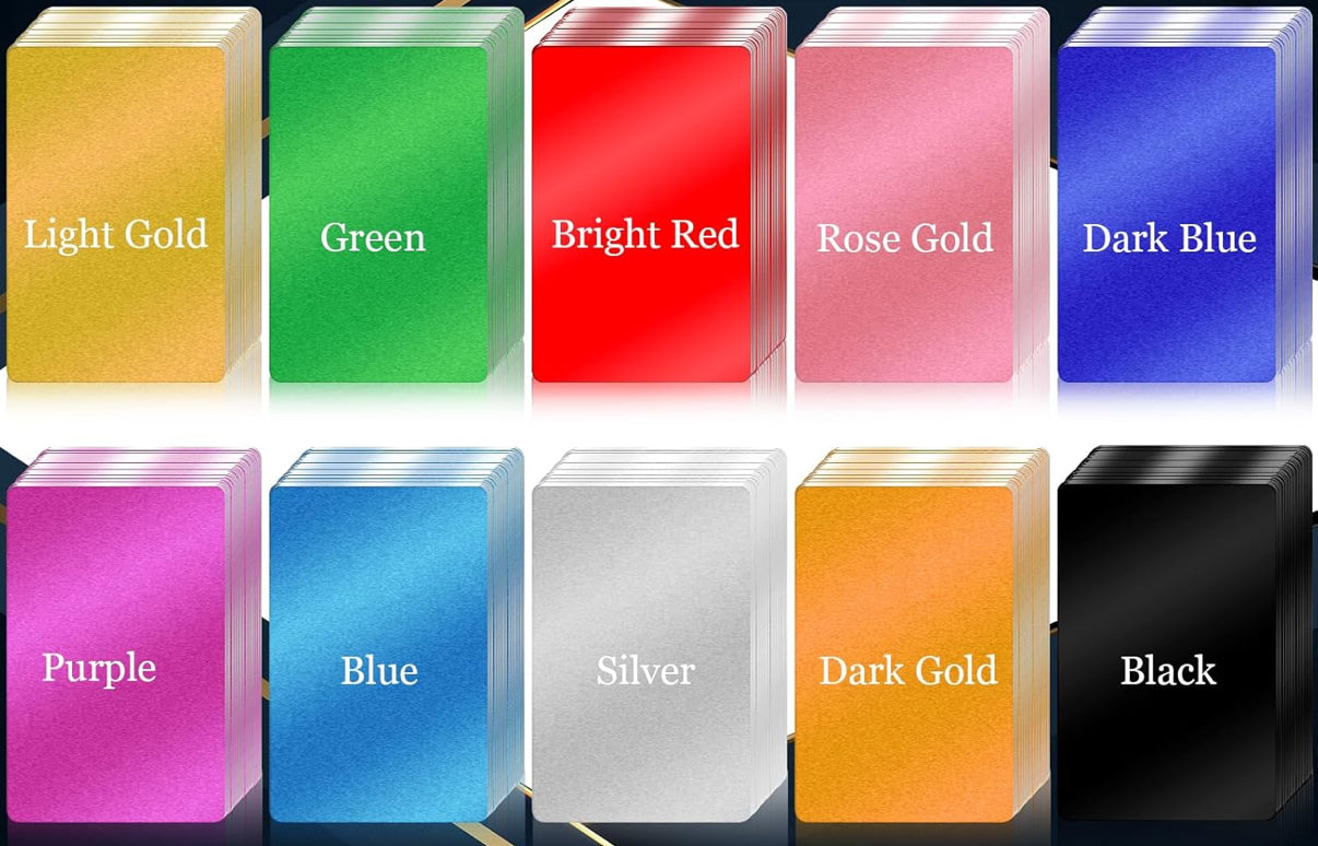 Custom Engraved Metal Business & Gift Cards .02 mm or .04 mm – Premium, Durable & Unforgettable