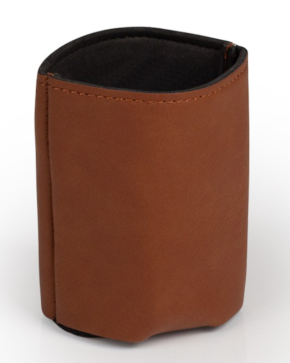 Faux Leather Koozie - Custom Engraved