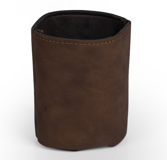 Faux Leather Koozie - Custom Engraved