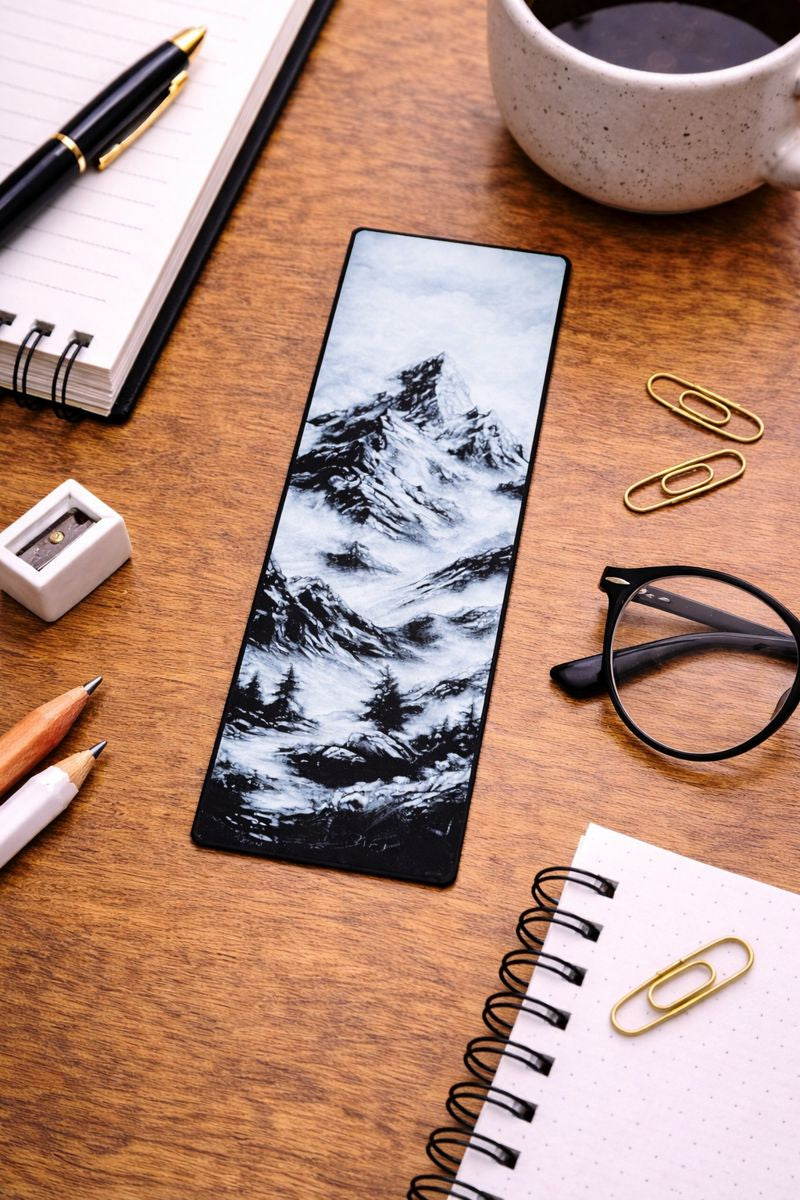 Snowy Mountain Bookmark