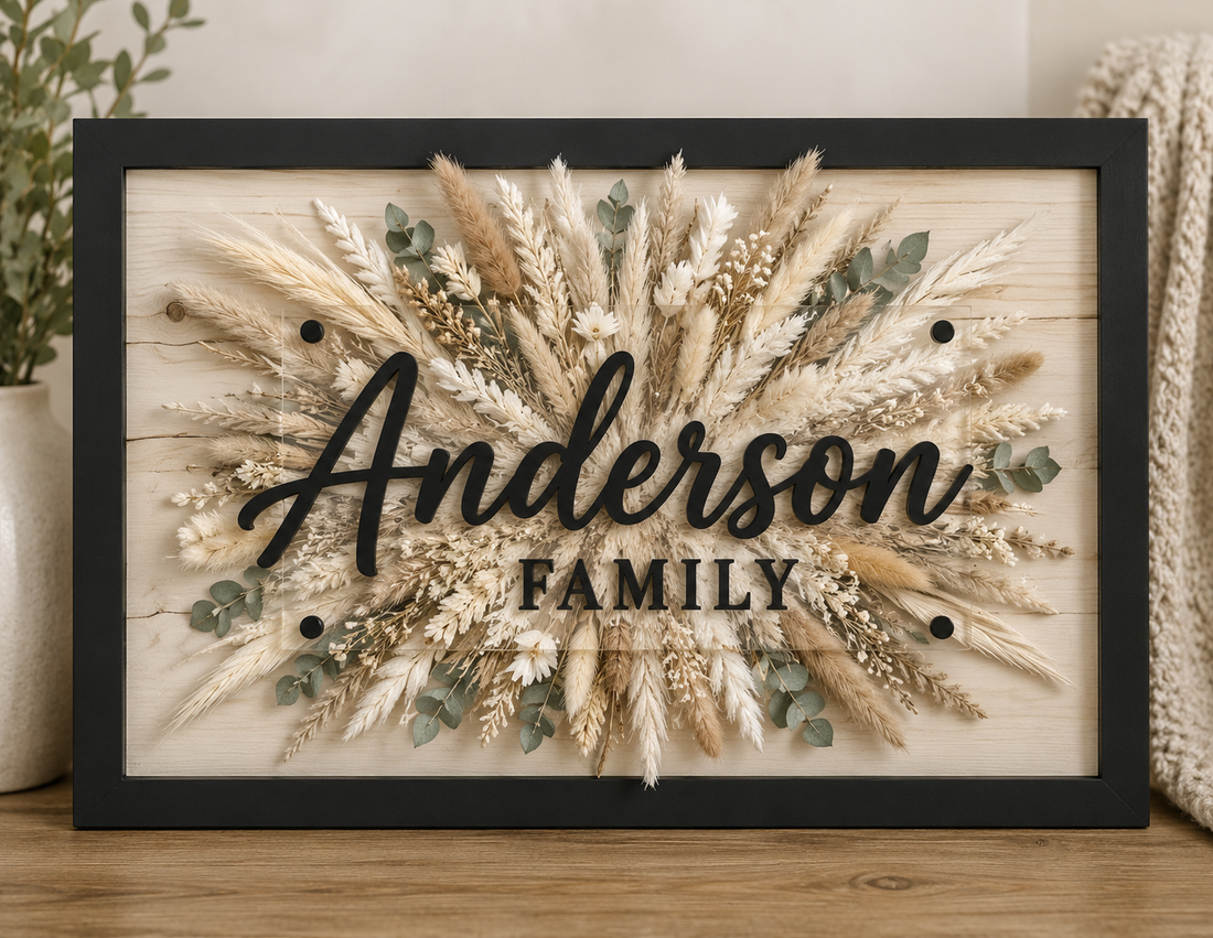 Custom Wedding Signs That Double as Beautiful Home Decor After the Wedding