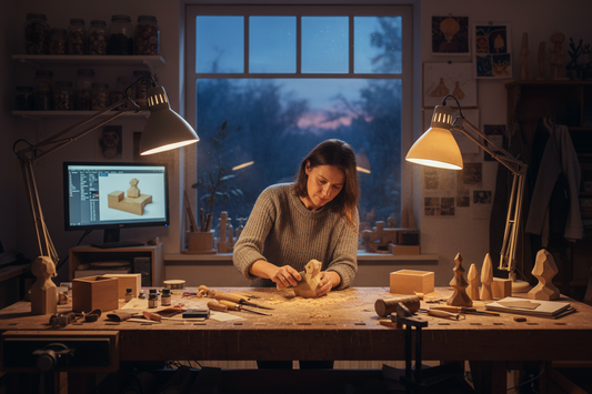 ✨ Running a Handmade Business While Working Full-Time: What Actually Works