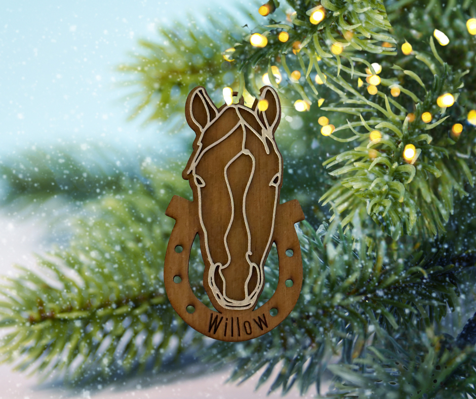 Horse Outline Ornament
