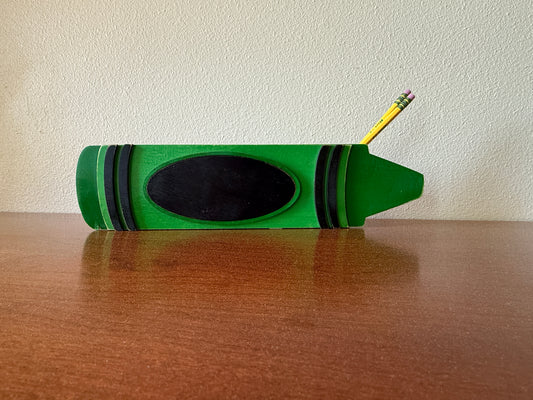 Crayon-Shaped Pencil Holder – Fun Colorful Desk Organizer