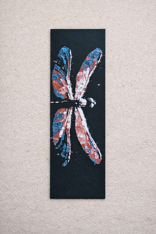 Fire & Sky Dragonfly Bookmark