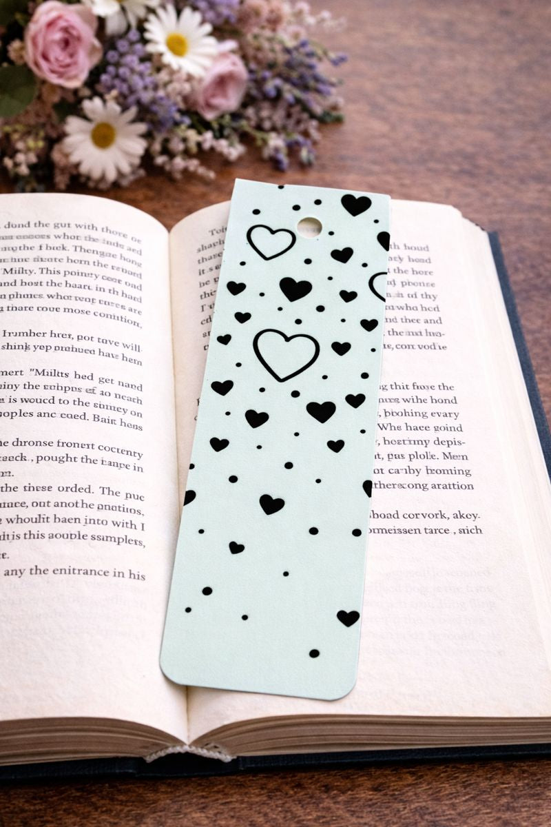 Love Confetti Bookmark