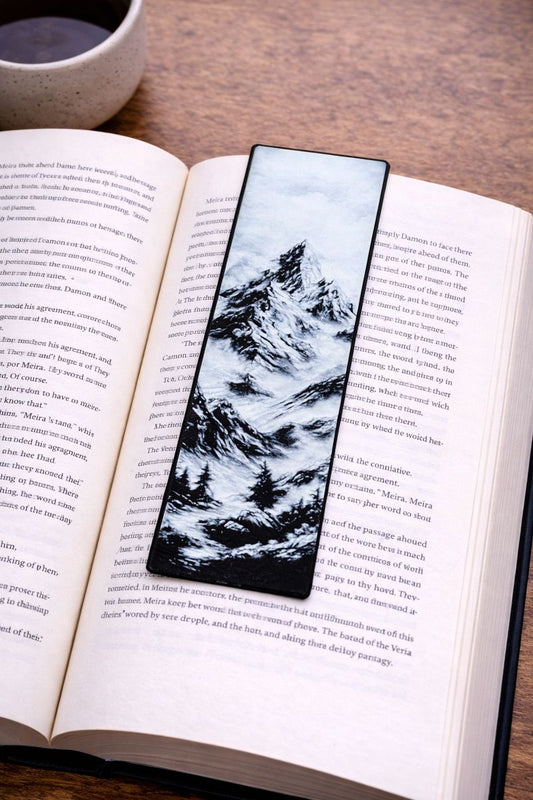 Snowy Mountain Bookmark